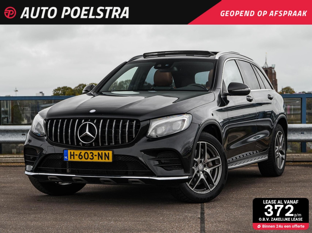 Mercedes-Benz GLC-klasse - 250 d 4MATIC Prestige AMG Panoramadak Luchtvering Leder Camera LED Stoelverwarming 19" - AutoWereld.nl
