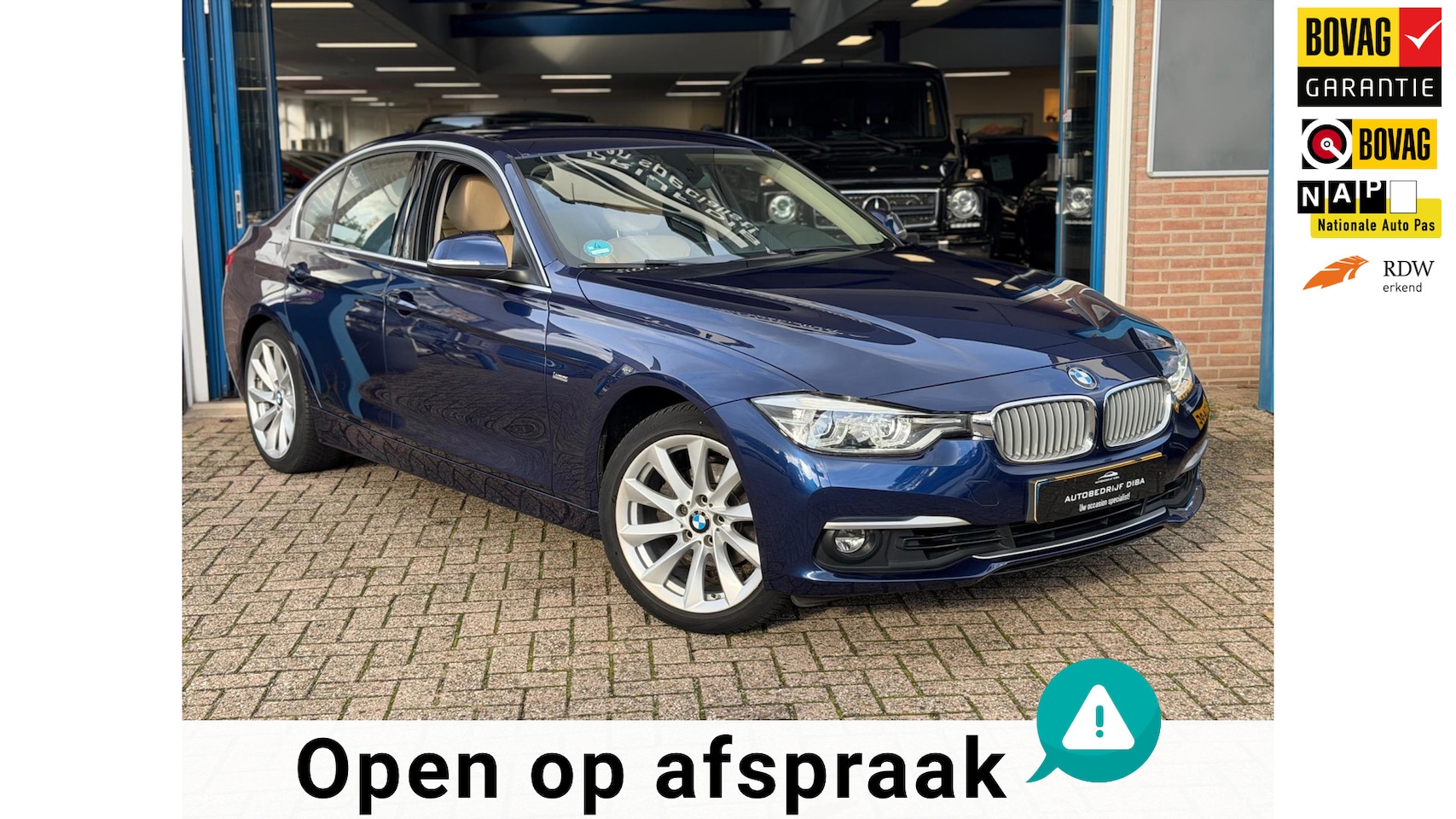 BMW 3-serie - 320i Luxury Edition Individual 2018 NAVI LEDER! - AutoWereld.nl