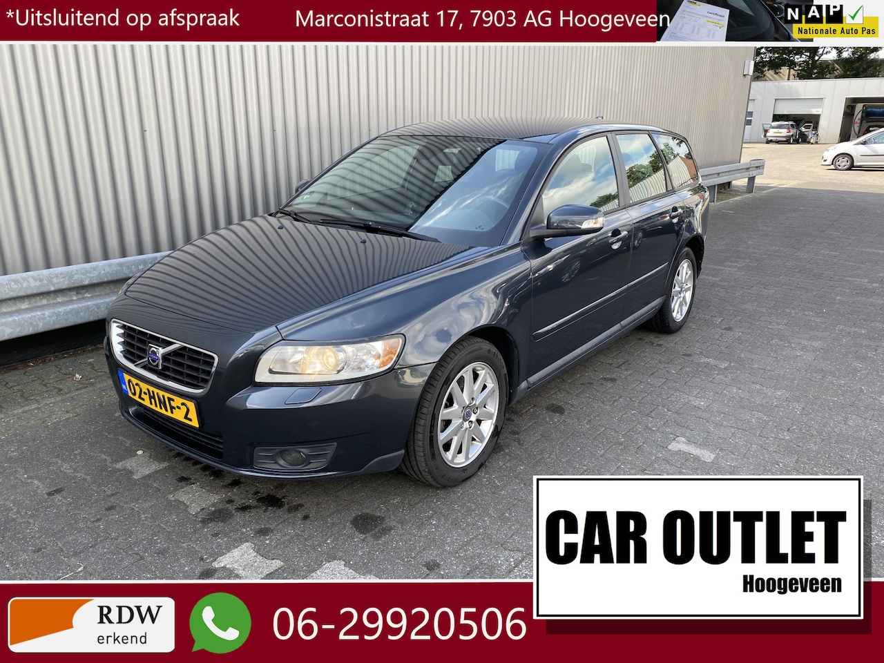 Volvo V50 - 1.8 Edition I Clima, CC, Parrot, LM, nw. APK – Inruil Mogelijk – - AutoWereld.nl