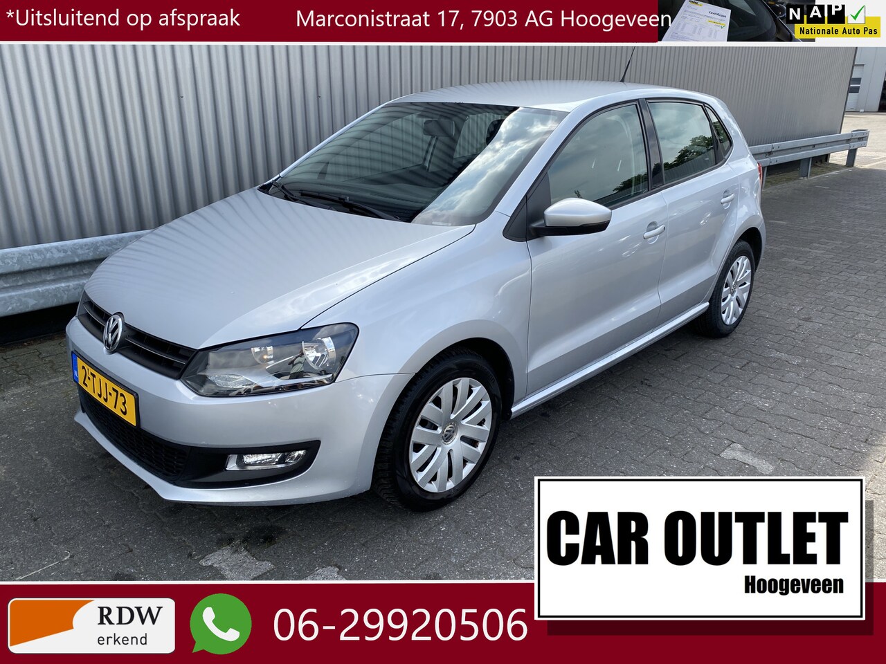 Volkswagen Polo - 1.4-16V Comfortline 1.4-16V Comfortline 5-Drs, A/C, Pioneer USB-Audio, nw. APK – Inruil Mogelijk – - AutoWereld.nl
