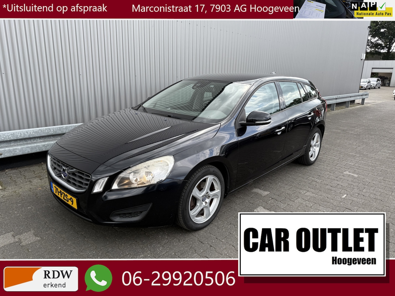 Volvo V60 - 1.6 T3 Clima, Navi, Cruise, LM, z.g.a.n. APK – Inruil Mogelijk – - AutoWereld.nl