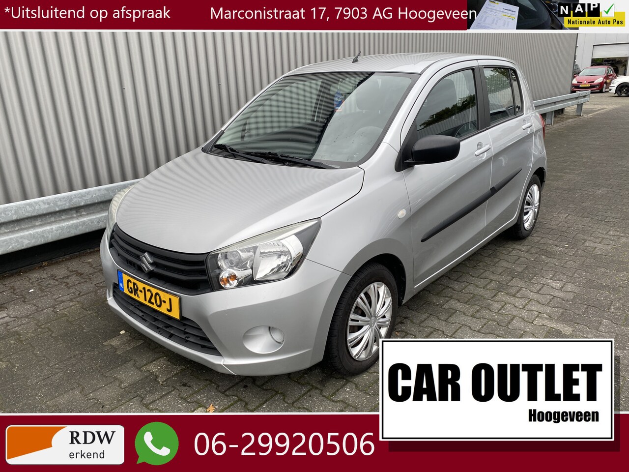 Suzuki Celerio - 1.0 Comfort 148Dkm.NAP, 5-Drs, A/C, – Inruil Mogelijk – - AutoWereld.nl