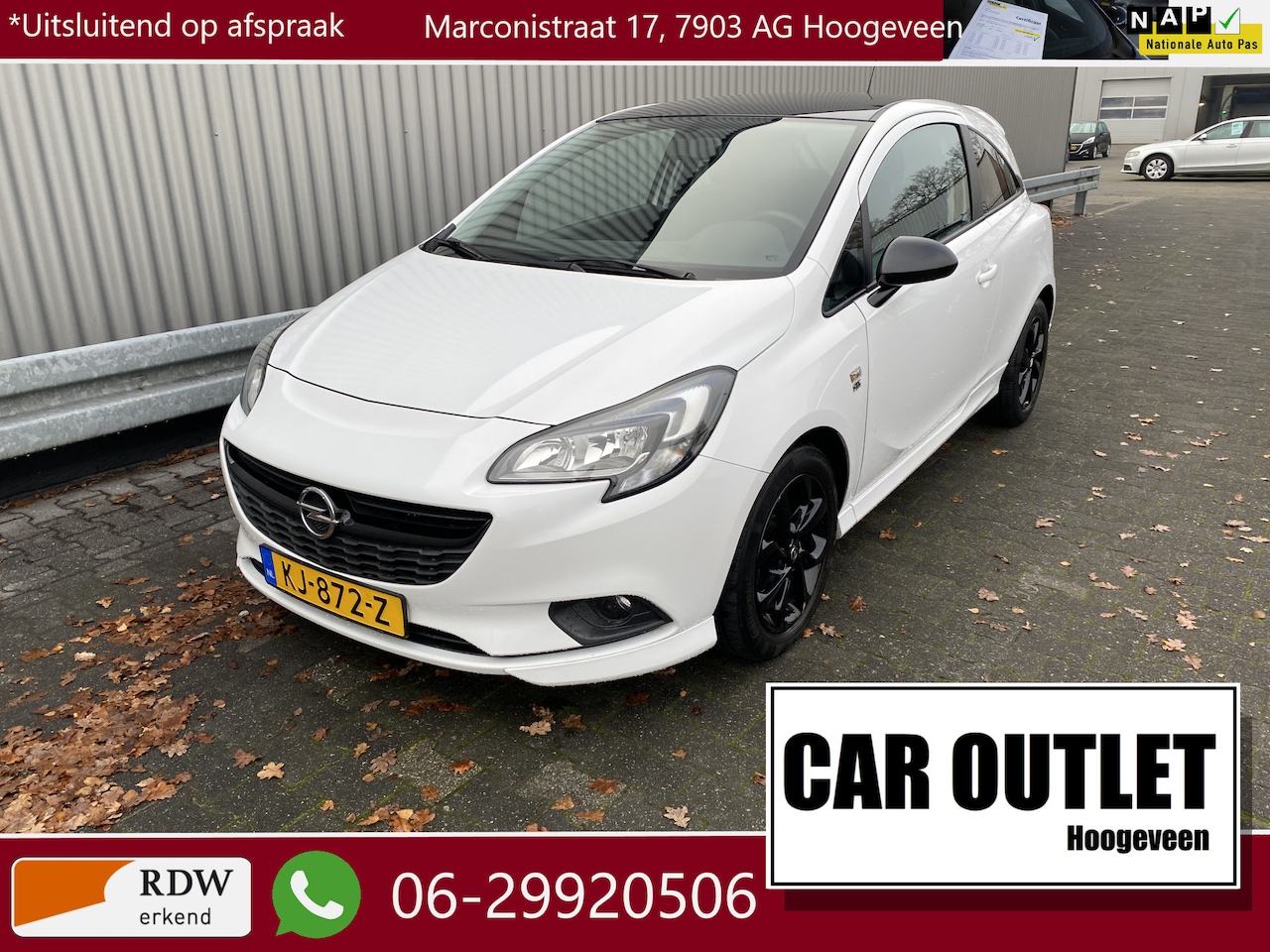 Opel Corsa - 1.0 Turbo Color Edition 147Dkm.NAP, A/C, CC, DAB+, PDC, LM, nw. APK – Inruil Mogelijk – - AutoWereld.nl