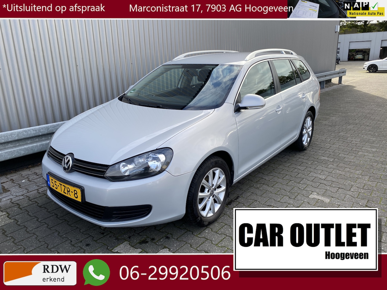 Volkswagen Golf Variant - 1.2 TSI Comfortline BlueMotion Clima, CC, Navi, Bluetooth, LM, Trekh, – Inruil Mogelijk – - AutoWereld.nl
