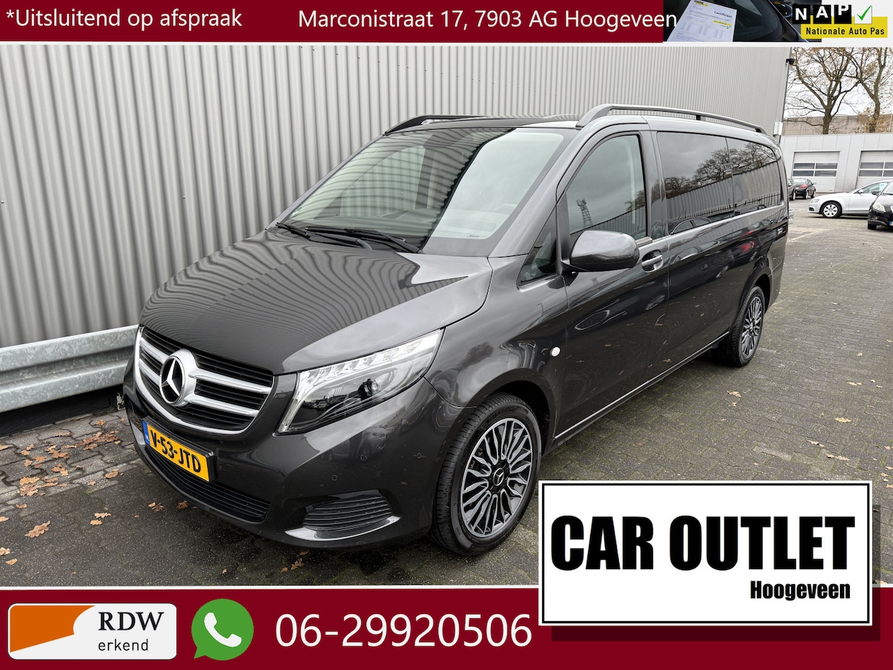 Mercedes-Benz Vito - 114 CDI Extra Lang DC Comfort 69Dkm, Clima, CC, Navi, LED v/a, PDC, Orgineel LM, nw. APK – - AutoWereld.nl