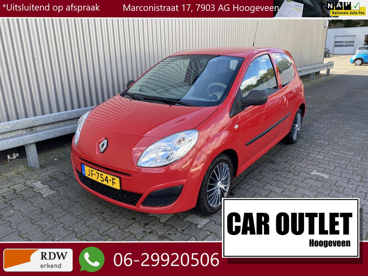 Renault Twingo - 1.2 Acces Kenwood Bluetooth USB Audio & Carkit, LM, nw. APK – Inruil Mogelijk – - AutoWereld.nl