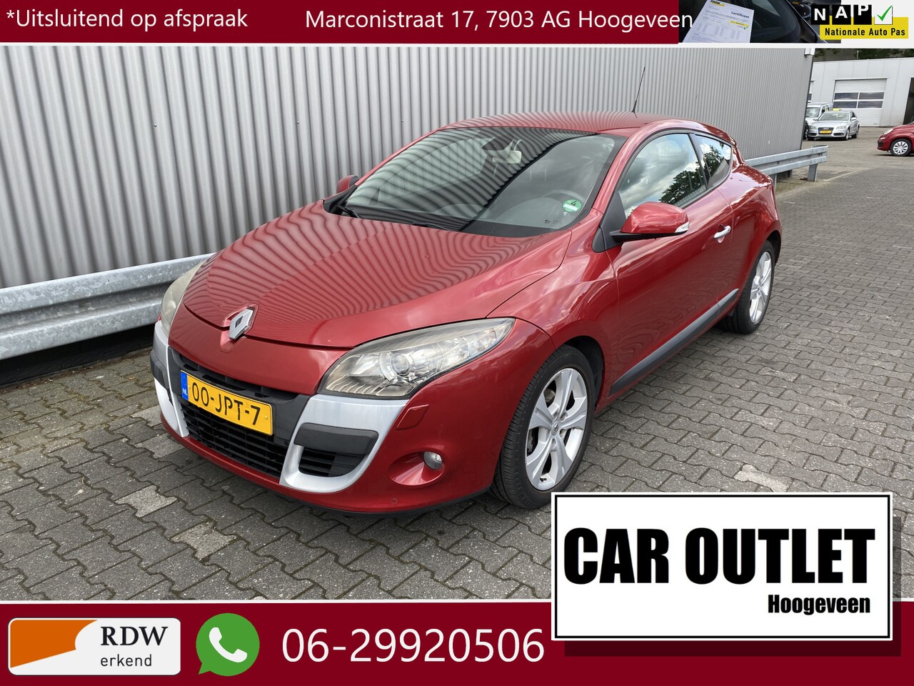 Renault Mégane Coupé - 1.6 Dynamique 146Dkm.NAP, Clima, CC, PDC, LM, nw. APK – Inruil Mogelijk – - AutoWereld.nl