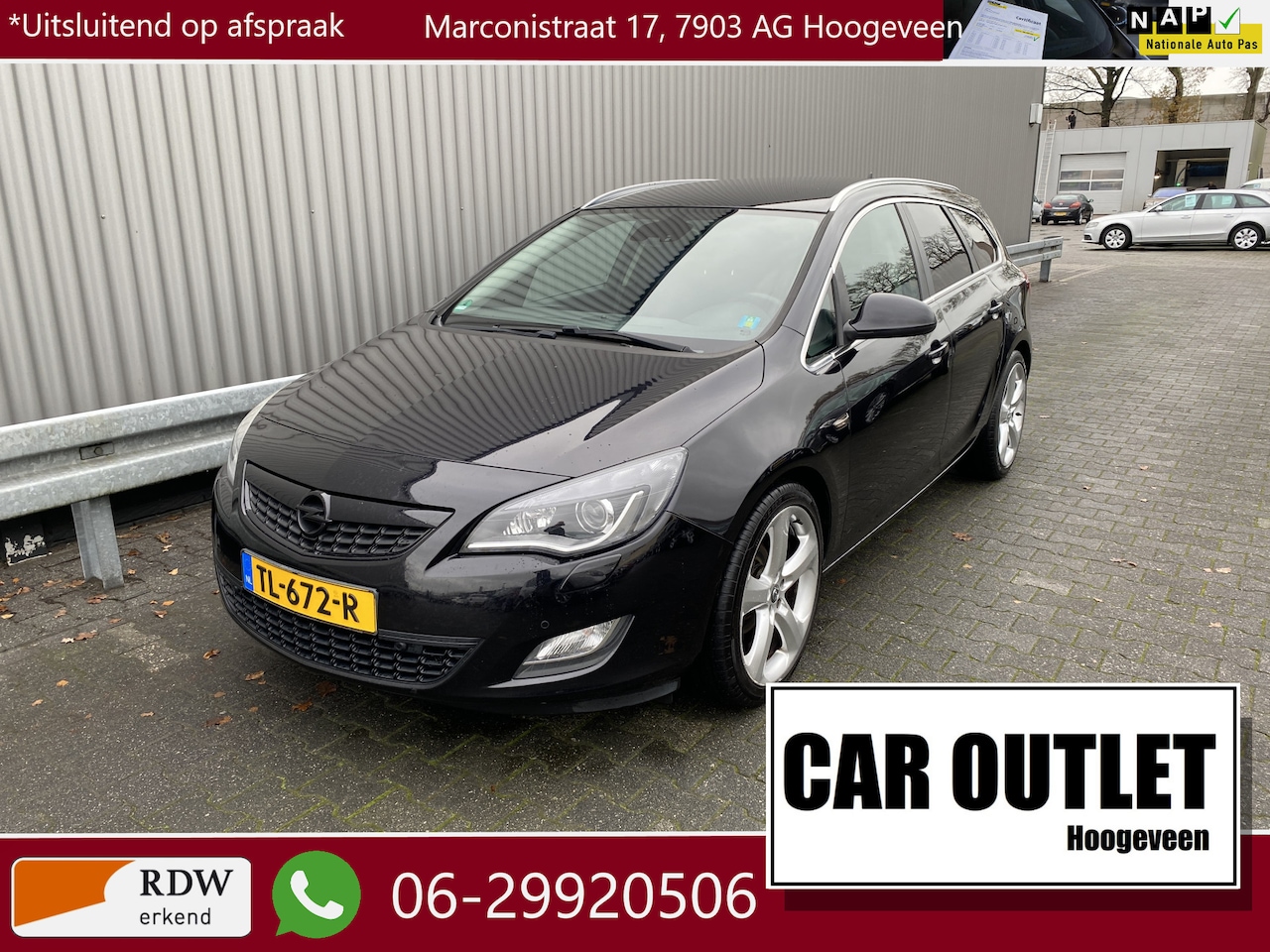Opel Astra Sports Tourer - 1.4 Turbo Sport LEES TEKST! Navi, Clima, Soelvw, Stuurvw, CC, PDC, 19"LM, Afn.Trekh – Inru - AutoWereld.nl