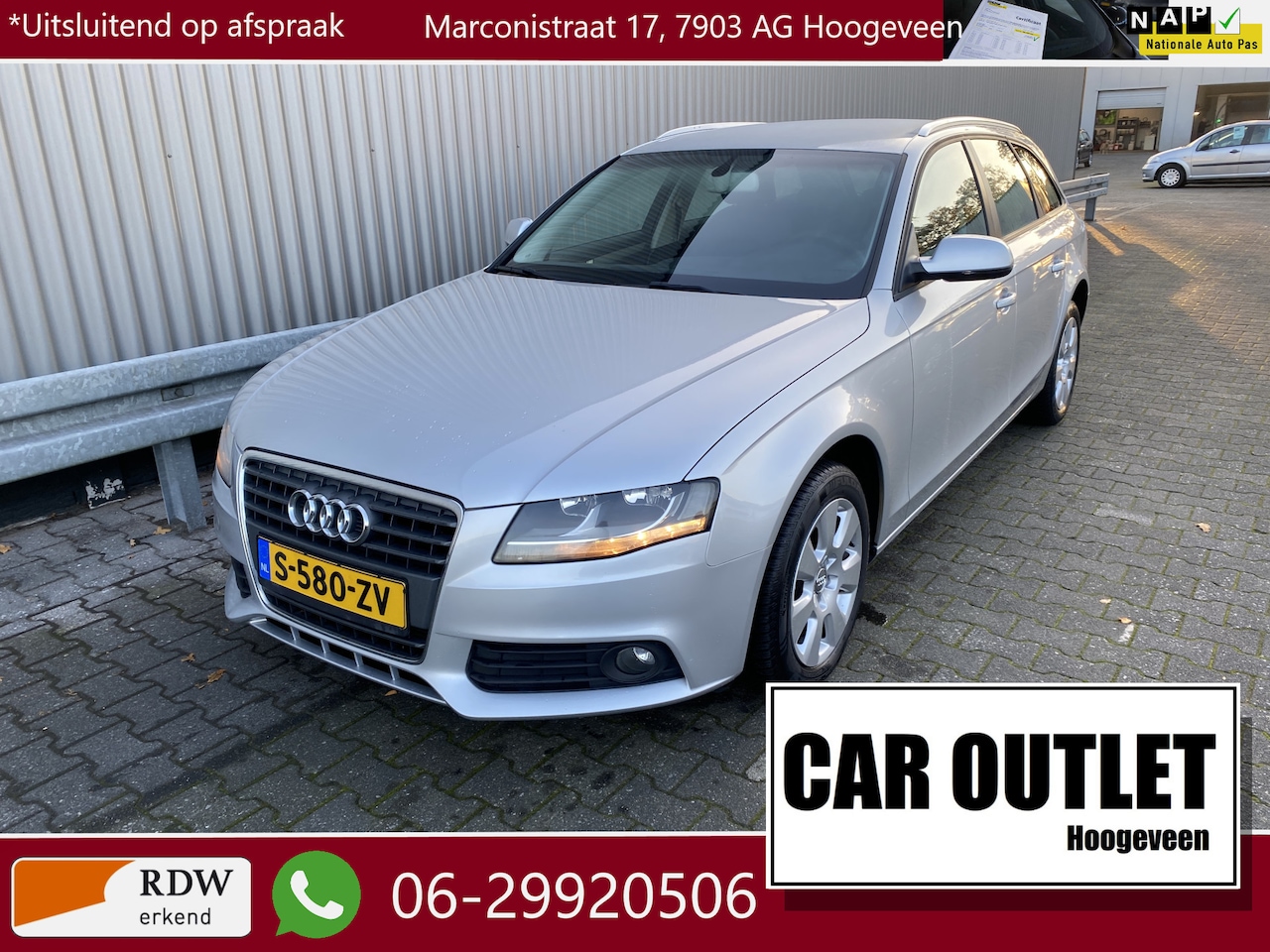 Audi A4 Avant - 1.8 TFSI S edition Clima, PDC, LM & nw. APK – Inruil Mogelijk – - AutoWereld.nl