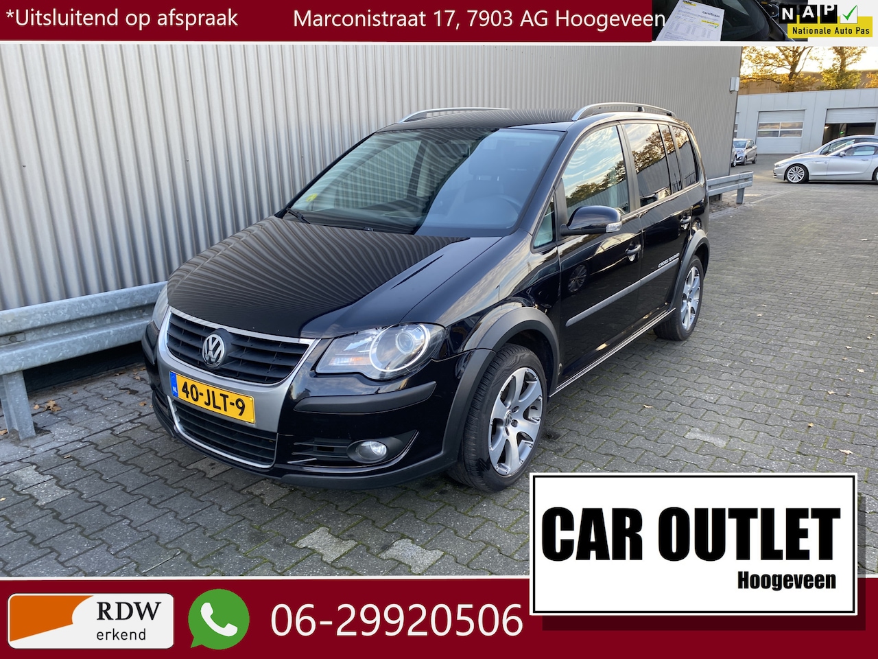 Volkswagen Touran Cross - 1.4 TSI Clima, CC, PDC, LM, Trekh, nw. APK – Inruil Mogelijk – - AutoWereld.nl