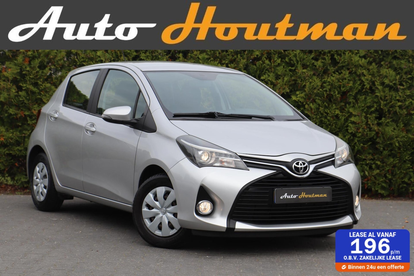 Toyota Yaris - 1.3 VVT-i 100 PK! Aspiration Airco|Elektr. pakket|Iso-fix|35.000 km! - AutoWereld.nl