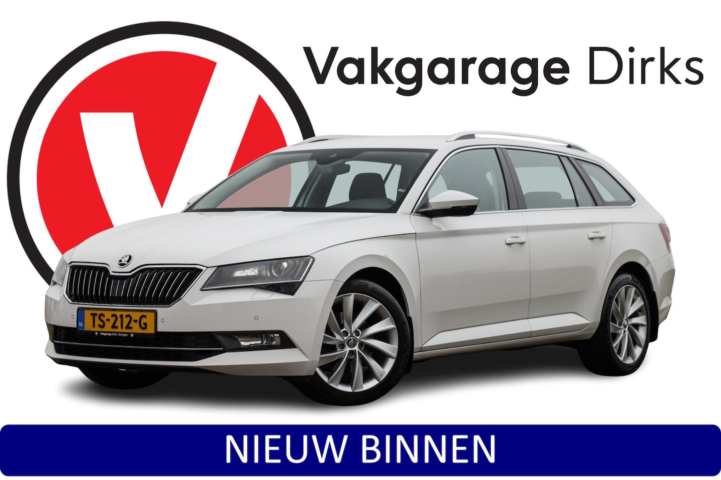 Skoda Superb Combi - 1.8 TSI 180 PK DSG Style ✅ Xenon ✅ Memory ✅ Stoelverwarming - AutoWereld.nl