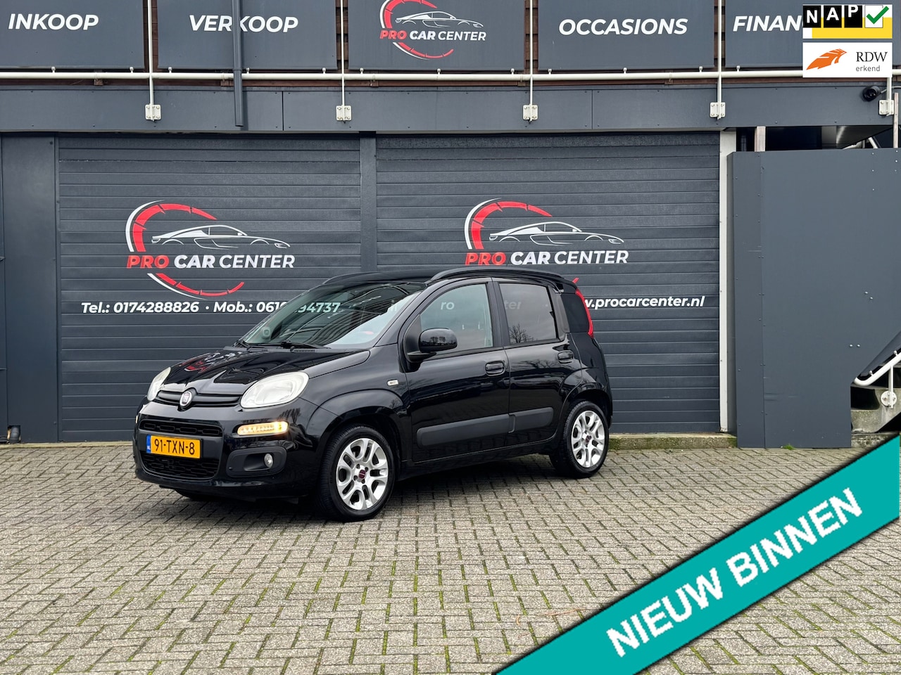 Fiat Panda - 0.9 TwinAir Lounge CLIMATE|CRUISE|EL.RAMEN|NAP|LMV|APK - AutoWereld.nl