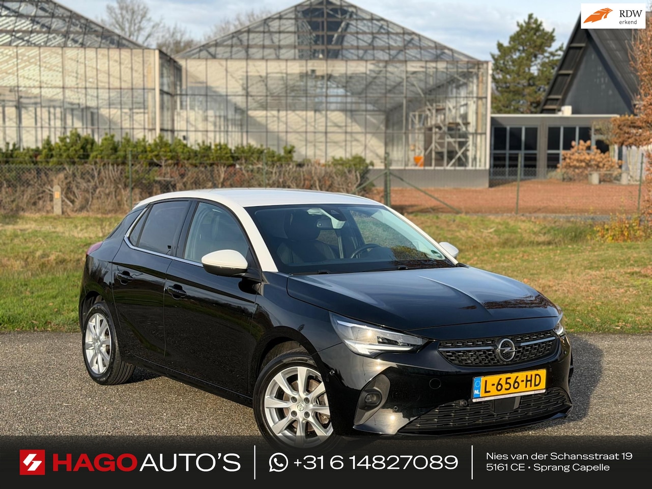 Opel Corsa - 1.2 GS Line LED/CRUISE/CARPLAY/PDC/CAMERA/HALF-LEDER/DISTR-RIEM-VV - AutoWereld.nl