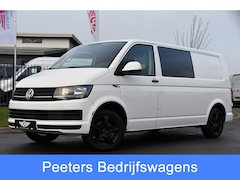 Volkswagen Transporter - 2.0 TDI L2H1 DC Edition Cruise, Sensoren, Trekhaak, Airco, 85pk, Radio, Direct leverbaar
