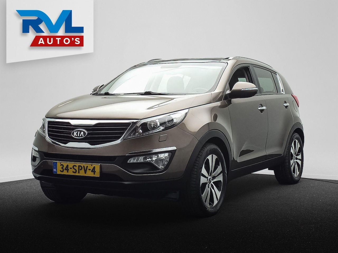 Kia Sportage - 2.0 X-clusive Leder Panoramadak Camera Navigatie Origineel NL - AutoWereld.nl