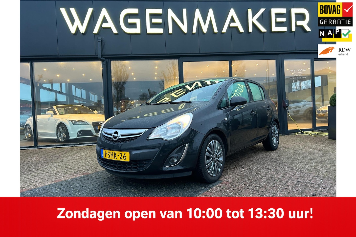 Opel Corsa - 1.2-16V Design Edition Airco|Cruise|Elektrisch pak! - AutoWereld.nl