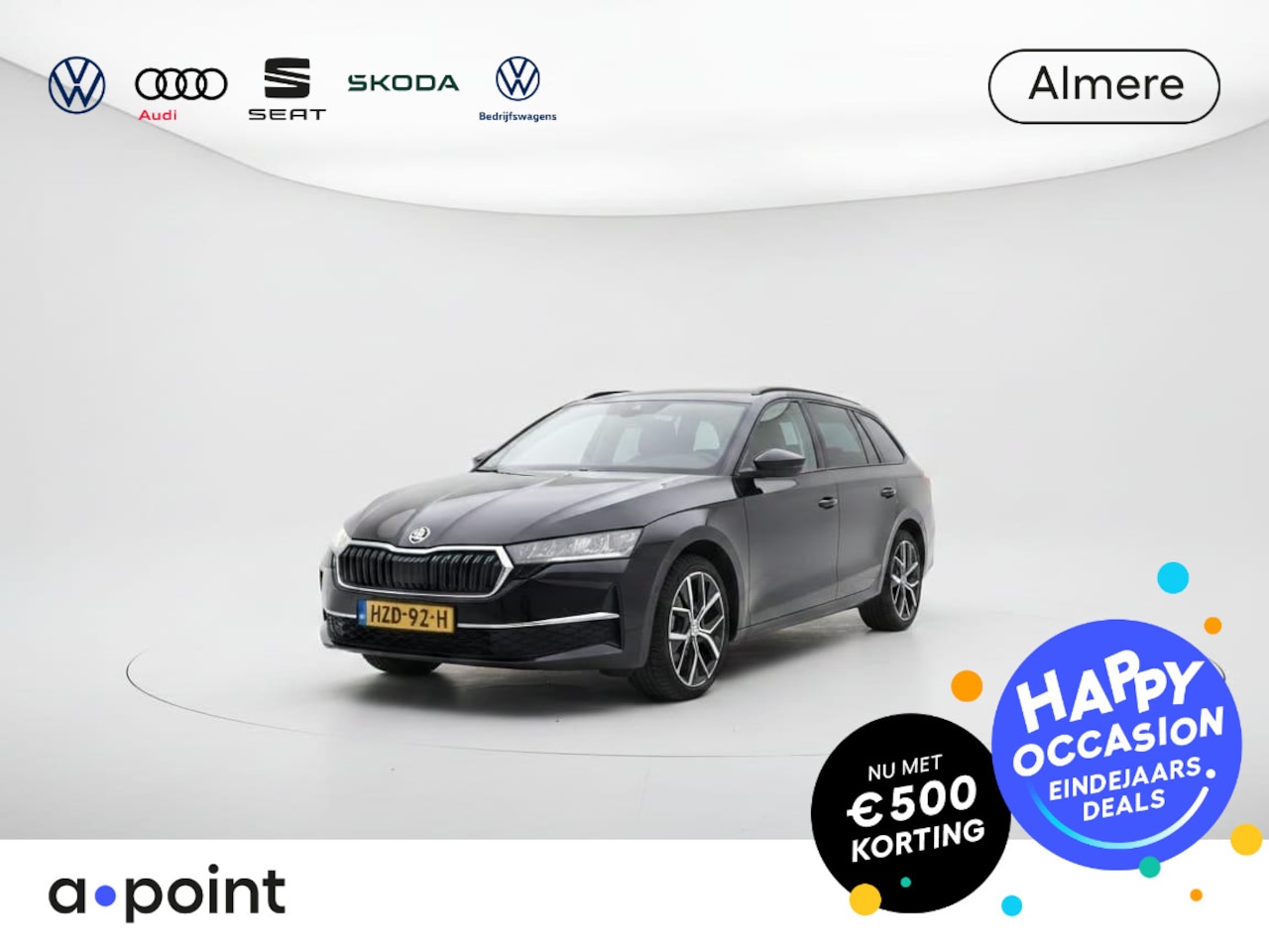 Skoda Octavia Combi - Business Edition m-HEV 1.5 TSI 115 pk 7 versn. DSG | Getint glas achter | Trekhaak wegklap - AutoWereld.nl