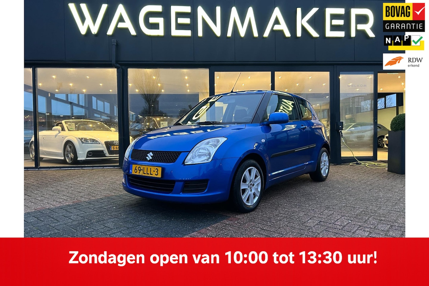 Suzuki Swift - 1.3 Cool Airco|Elektr pak|Volledig Onderhoud - AutoWereld.nl