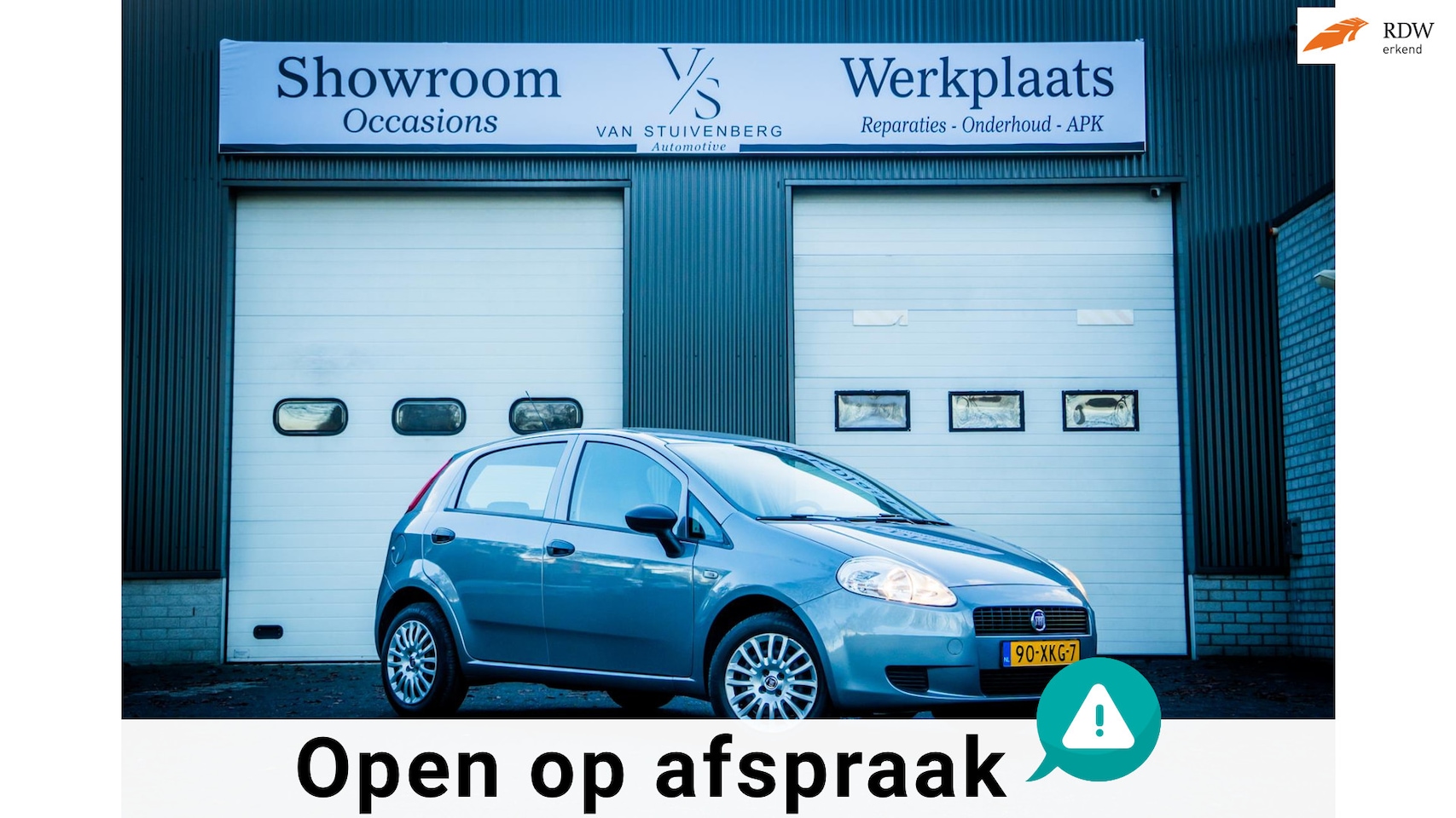 Fiat Grande Punto - 1.2 Actual*AC*SUPER NETTE AUTO* - AutoWereld.nl