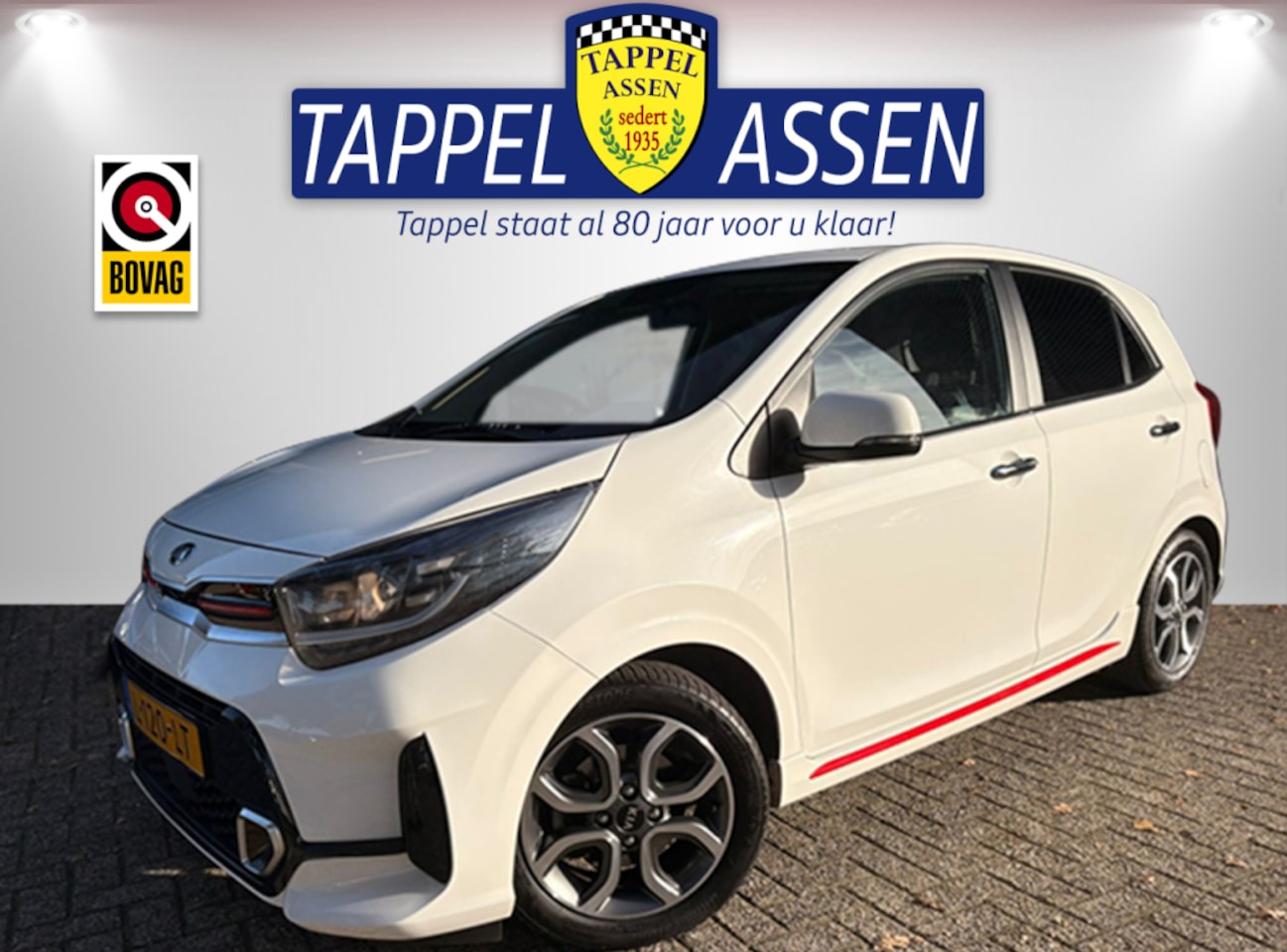Kia Picanto - Leder/Camera/Carplay/Dab/Cr 1.0 DPi GT-Line - AutoWereld.nl