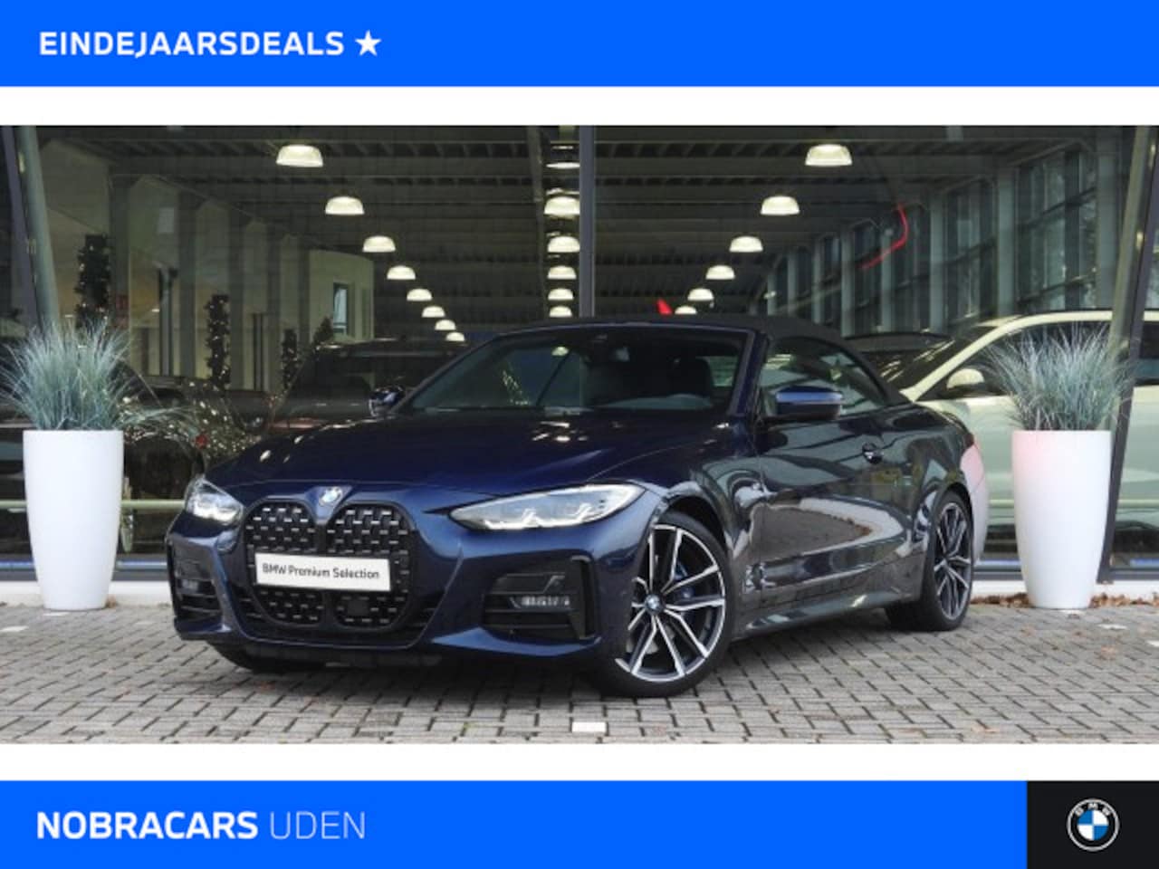 BMW 4-serie Cabrio - 430i High Executive M Sport Automaat / Achteruitrijcamera / Active Cruise Control / Comfor - AutoWereld.nl