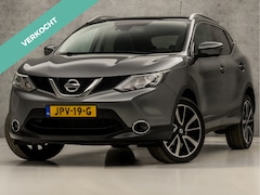 Nissan Qashqai - 1.2 N-Vision (NAVIGATIE, PANORAMADAK, 360 CAMERA, STOELVERWARMING, LEDEREN SPORTSTOELEN, N