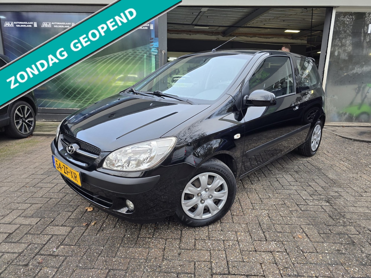 Hyundai Getz - 1.4i Active Cool | 12MND GARANTIE | AIRCO | ELEC RAMEN | NW APK - AutoWereld.nl