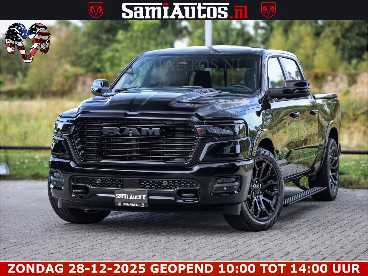 Dodge Ram 1500 - Night Premium | Full Option | De Meest Luxe Pick-Up in zijn Klasse | Comfortabele Dubbele - AutoWereld.nl