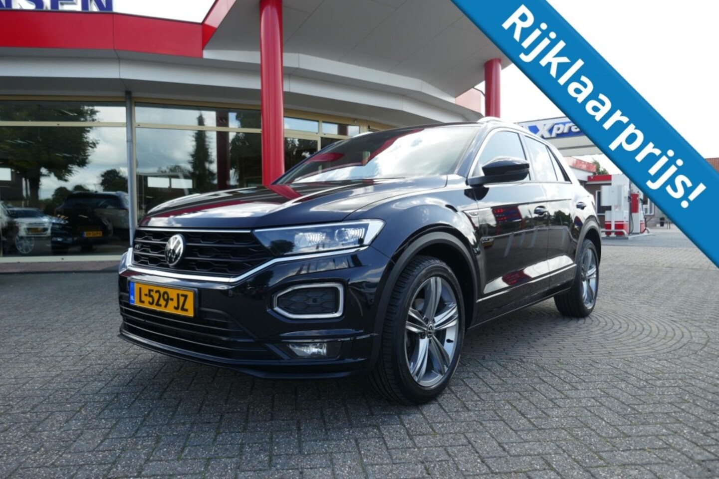 Volkswagen T-Roc - 1.5 TSI SPORT BNS RLINE  150 PK   AUTOMAAT / NAVIGATIE / NL AUTO - AutoWereld.nl