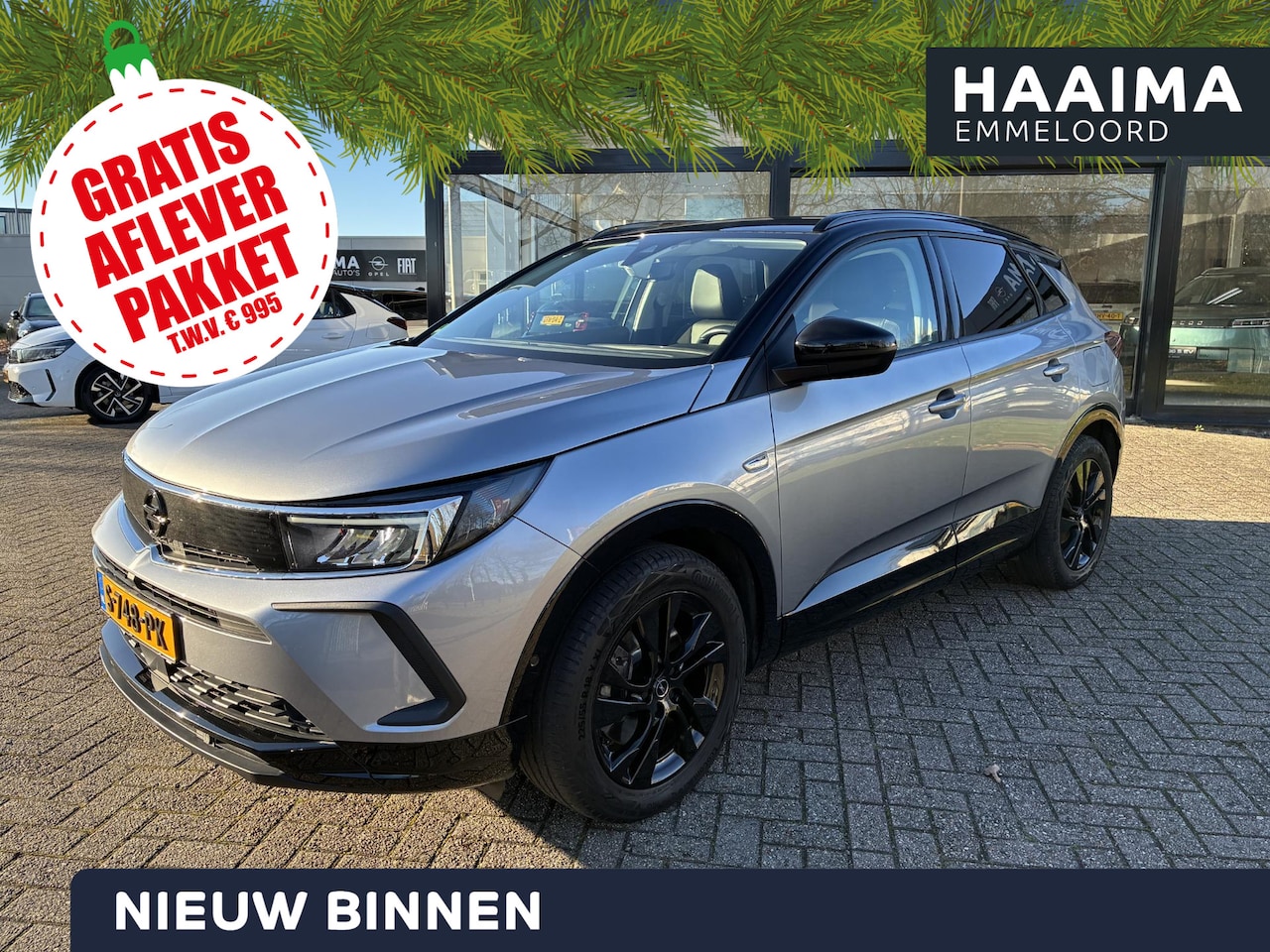 Opel Grandland - 1.6 Turbo 300Pk Plug-In Hybrid 4x4 Ultimate | ECC | Stoel - Stuur - Voorruitverwarming  | - AutoWereld.nl