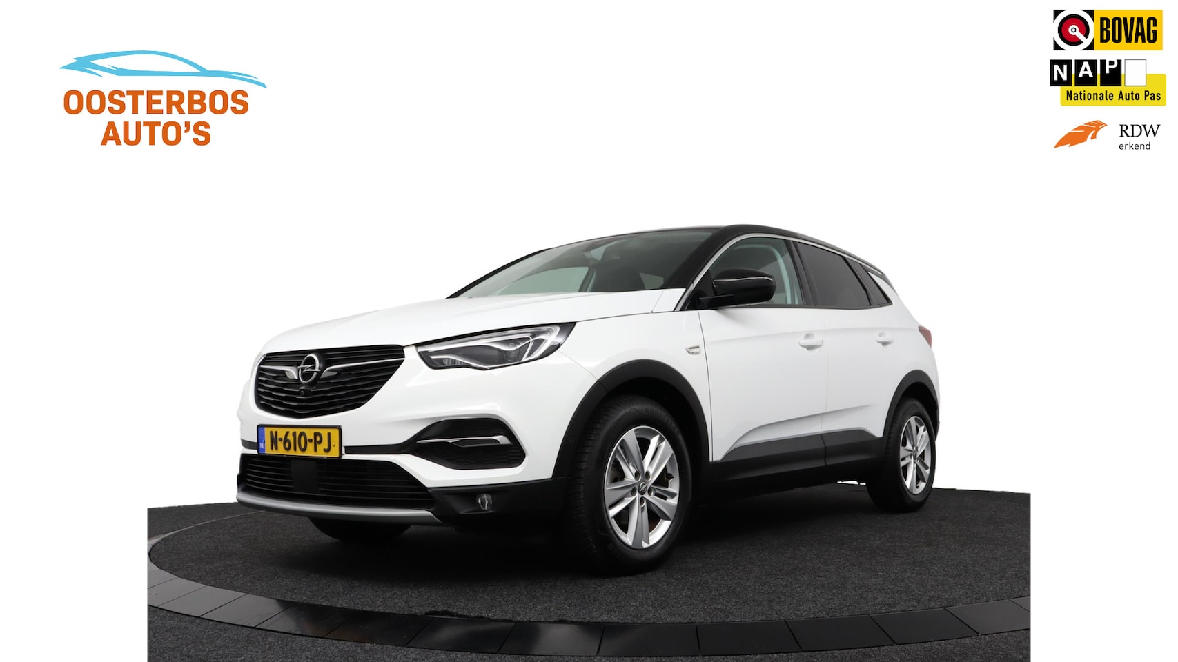 Opel Grandland X - 1.2 T. 130 pk Automaat Business Elegance Camera/AGR stoelen/ Riem vervangen - AutoWereld.nl