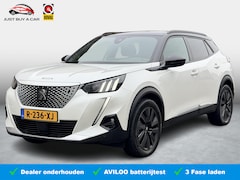 Peugeot e-2008 - EV GT Pack 50 kWh SoH 90, 9% / Warmtepomp / 3 Fase / Panoramadak / Adaptive cruise / Apple