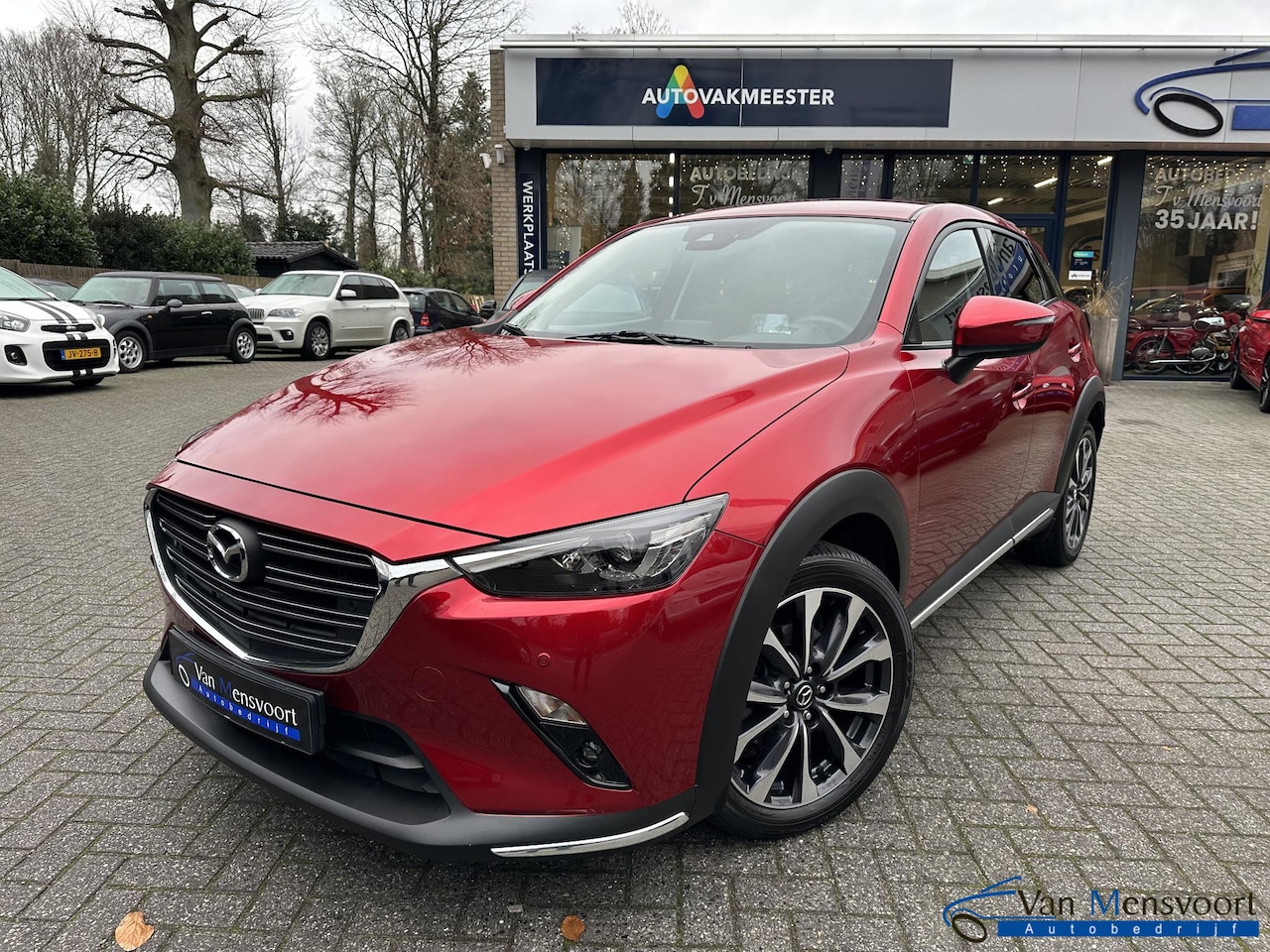 Mazda CX-3 - 2.0 Automaat SkyActiv-G 121 Luxury 1eEig|Headup|Camera|CarPlay|Keyless|DAB - AutoWereld.nl
