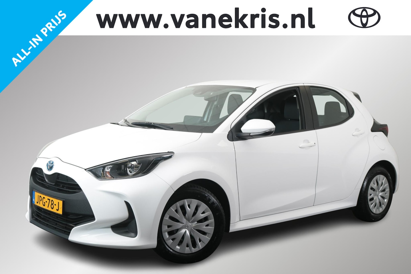 Toyota Yaris - 1.5 Hybrid Active 1.5 Hybrid Active, Adaptive Cruisecontrole, Camera, Apple Carplay / Android Auto, Keyless! - AutoWereld.nl