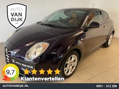 Alfa Romeo MiTo - 0.9 TwinAir Distinctive AIRCO CLIMA NAVI CRUISE LEER STOELVERW MULTI STUUR PRIVACY GLAS VE