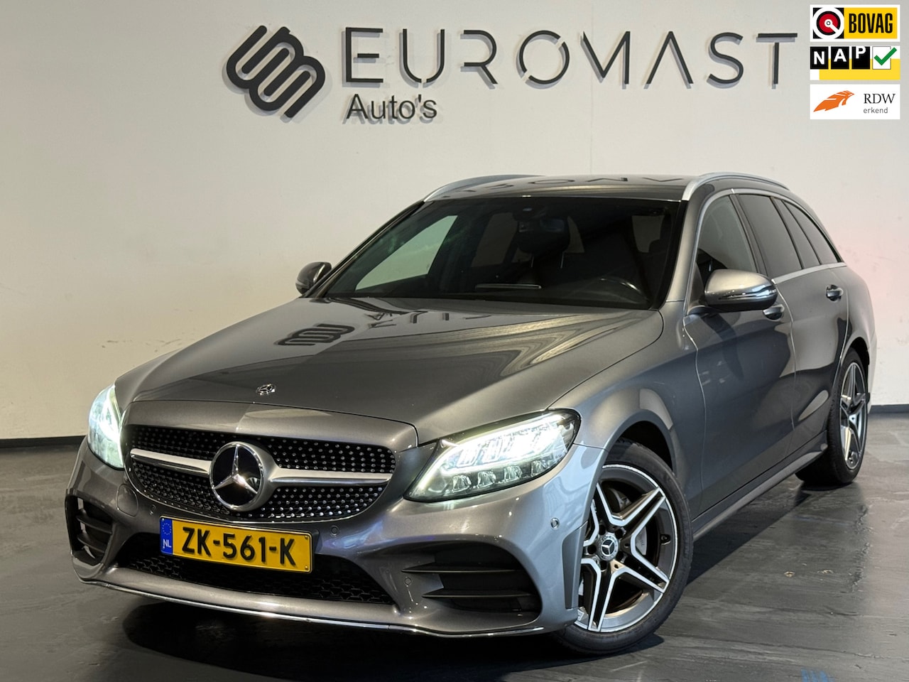 Mercedes-Benz C-klasse Estate - 180 Business Solution AMG Automaat Navi Cruise Pdc Camera Nieuwe Apk - AutoWereld.nl