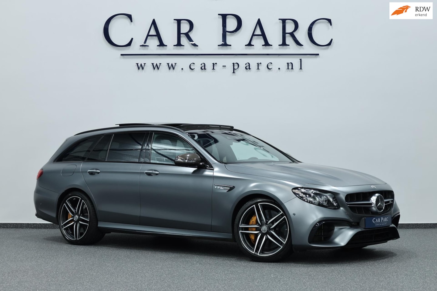 Mercedes-Benz E-klasse Estate - AMG 63 S 4MATIC 612+PK LED/KERAMISCH/HUD/SFEER/LUCHT/PANO/LEER+MASSAGE/360/ACC/ECC/12 MDN - AutoWereld.nl