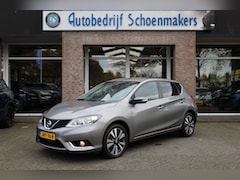 Nissan Pulsar - 1.2 DIG-T N-Connecta HALF-LEER CAMERA NAVI CRUISE CLIMA BT-TELEFOONVERB. 17''LMV
