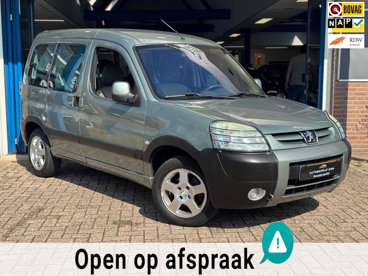 Peugeot Partner MPV - 1.6-16V VTC 2004 Trekhaak NAP - AutoWereld.nl