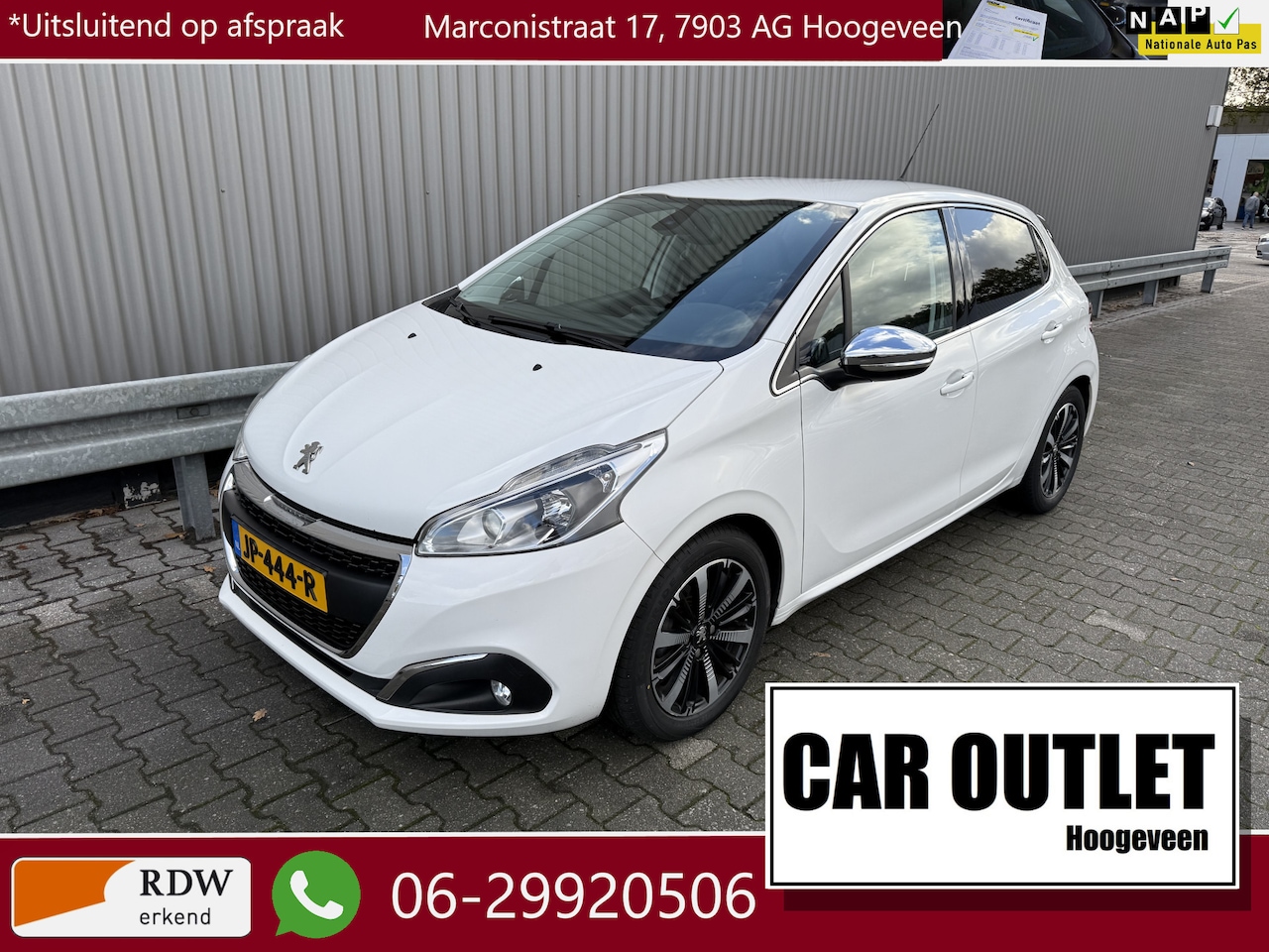 Peugeot 208 - 1.2 PureTech GT-Line 161Dkm.NAP, 5-Drs, H/Leer, Clima, Navi, CC, PDC, LM, Trekh, – Inruil - AutoWereld.nl