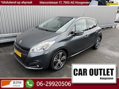 Peugeot 208 - 1.2 PureTech GT-line 133Dkm.NAP, H/Leer, Clima, Navi, CC, PDC & Cam, LM, nw. APK – Inruil