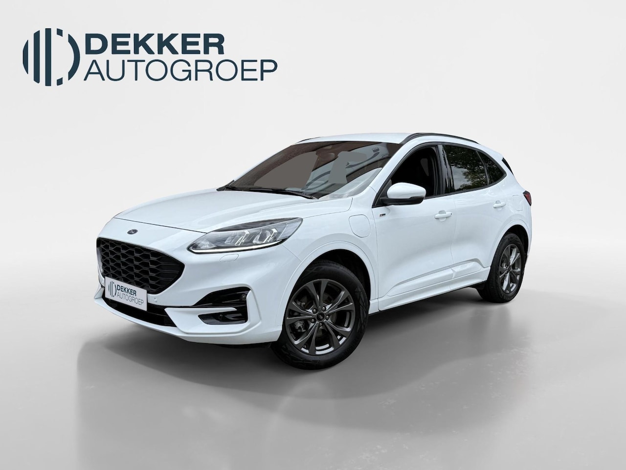 Ford Kuga - 2.5 PHEV ST-Line-navi-winterpack-Frozen White - AutoWereld.nl