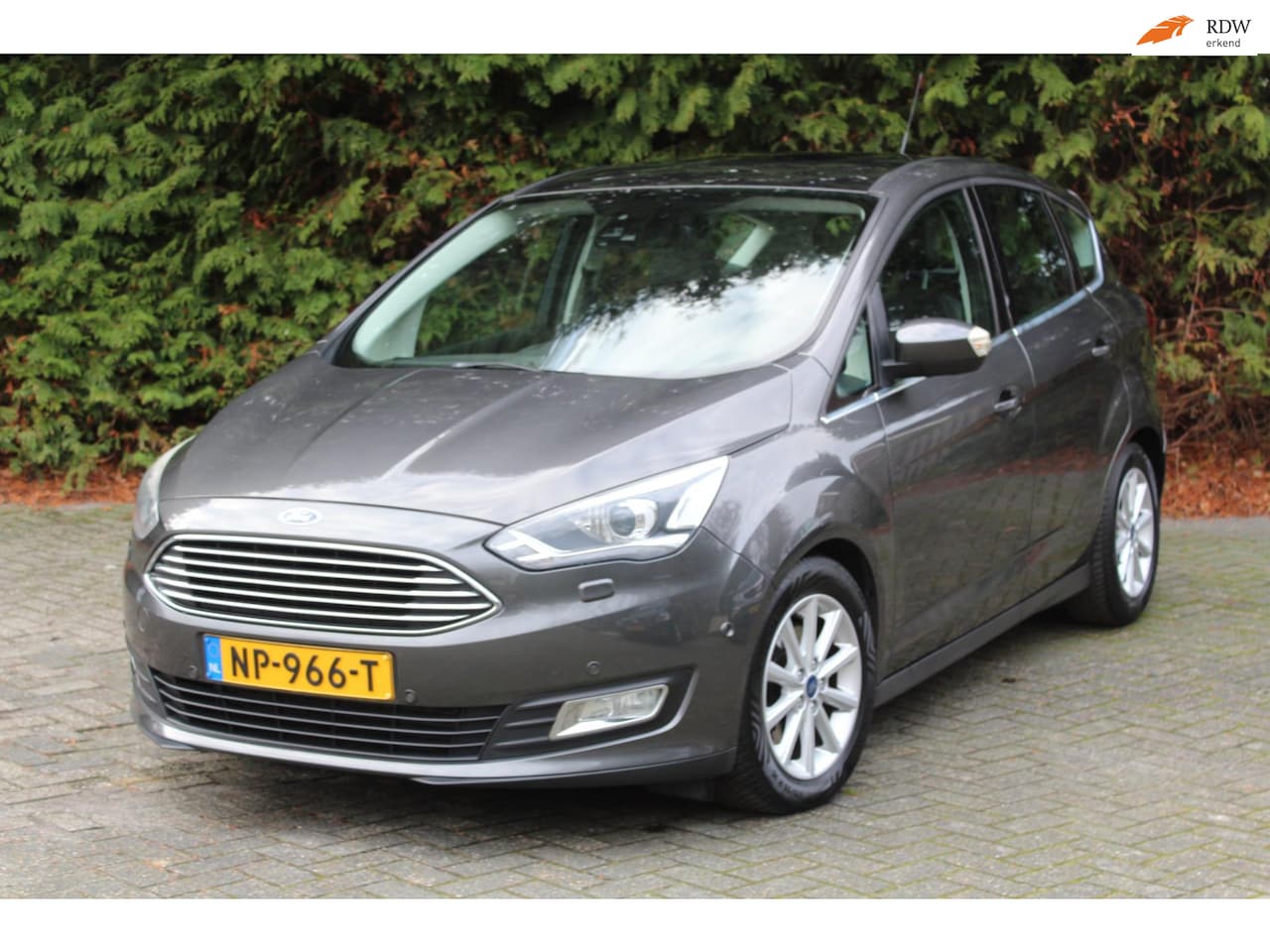 Ford C-Max - 2.0 TDCi Titanium 170PK Automaat | Parkeercamera | Navigatie | Trekhaak | Stuur/stoelverwa - AutoWereld.nl