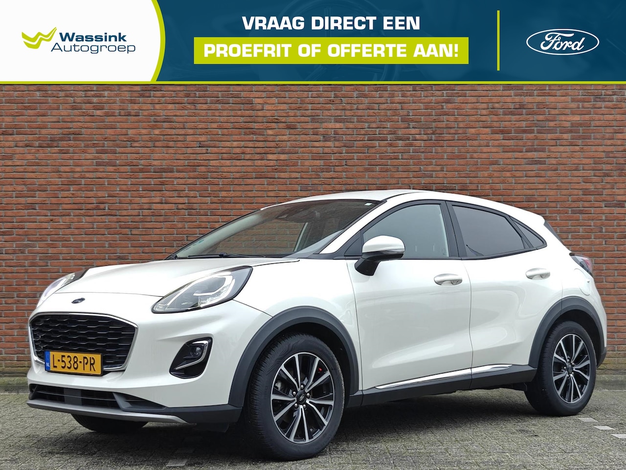 Ford Puma - 1.0i Ecoboost 125pk automaat Titanium | Navigatie | Klimatronic | Parkeersensoren achter | - AutoWereld.nl