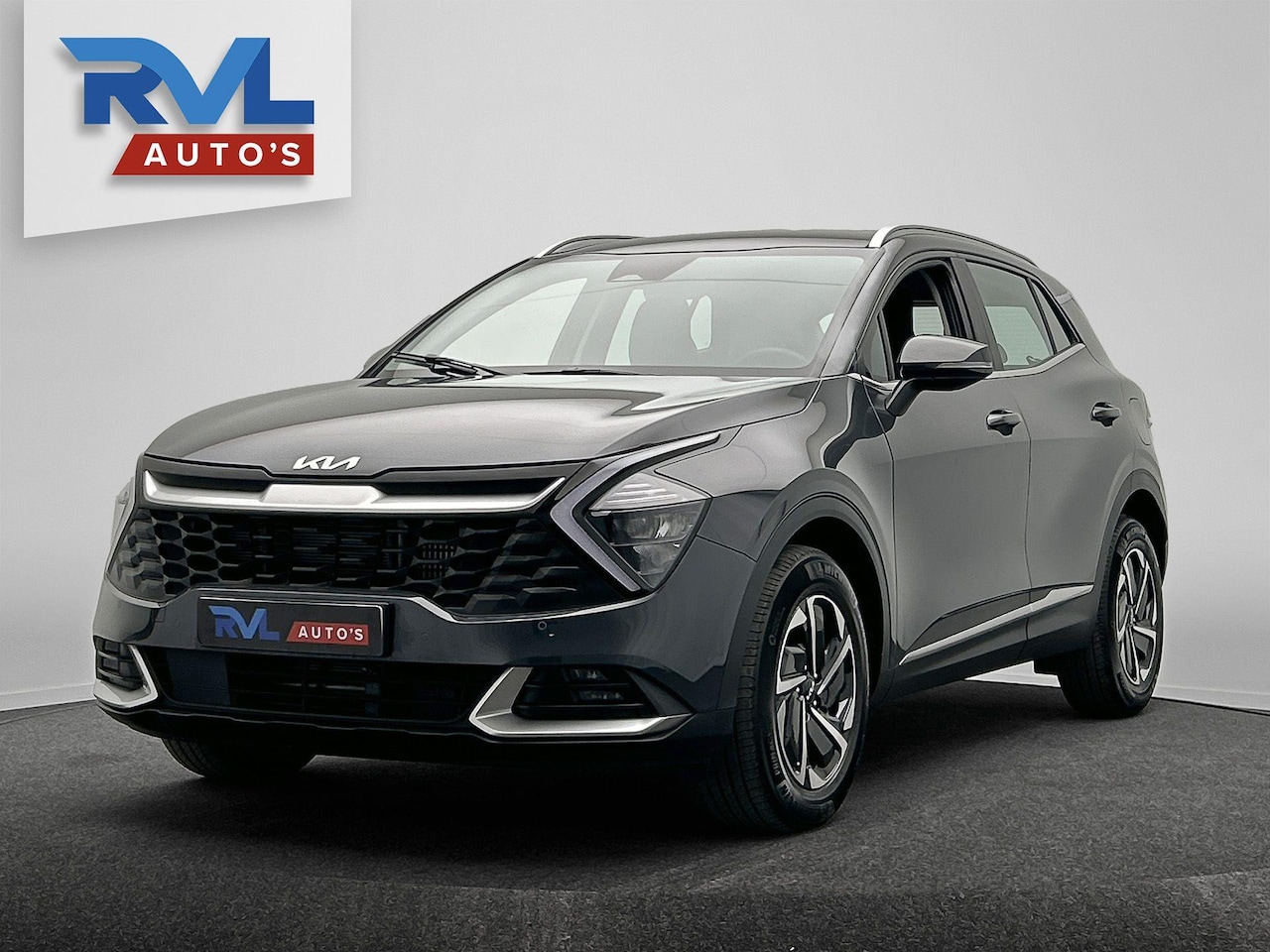 Kia Sportage - 1.6 T-GDi Hybrid DynamicLine HEV Carplay Adaptive-cruise Navigatie Camera - AutoWereld.nl