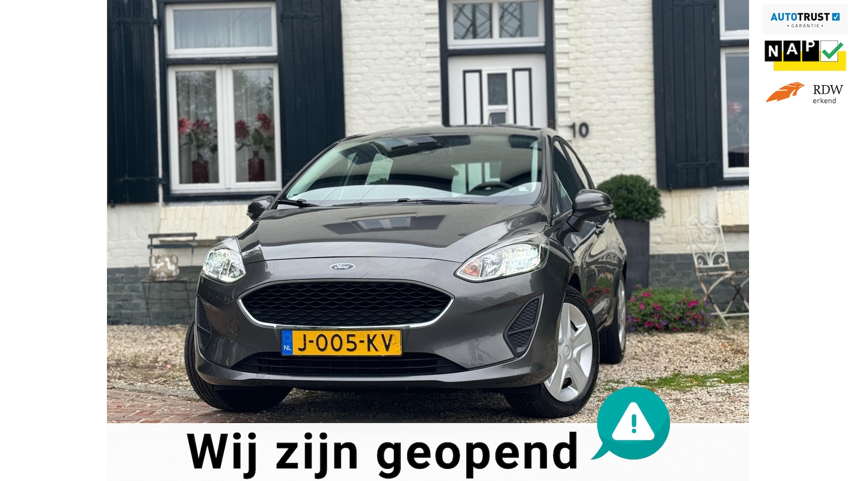 Ford Fiesta - 1.0 EcoBoost Connected|Navi|Bluetooth|BTW| - AutoWereld.nl