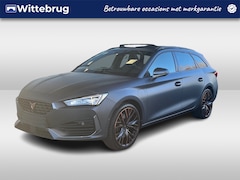 CUPRA Leon Sportstourer - 1.4 e-Hybrid 245pk DSG VZ Black Edition / Matte Lak/ Panorama dak / Leer / Geheugenstoel /