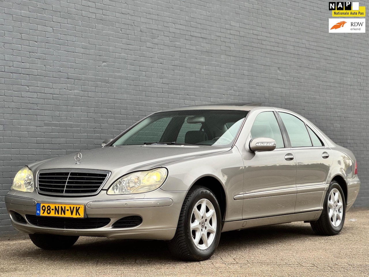 Mercedes-Benz S-klasse - 350 Prestige|YOUNGTIMER|AUT|XENON|SCHUIFDAK|LEDER|NAVI| - AutoWereld.nl