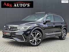 Volkswagen Tiguan - 2.0 TSI 4Motion 190pk 3x R line Panodak Acc 360camera Matrix Memory Elektr kofferbak Sfeer